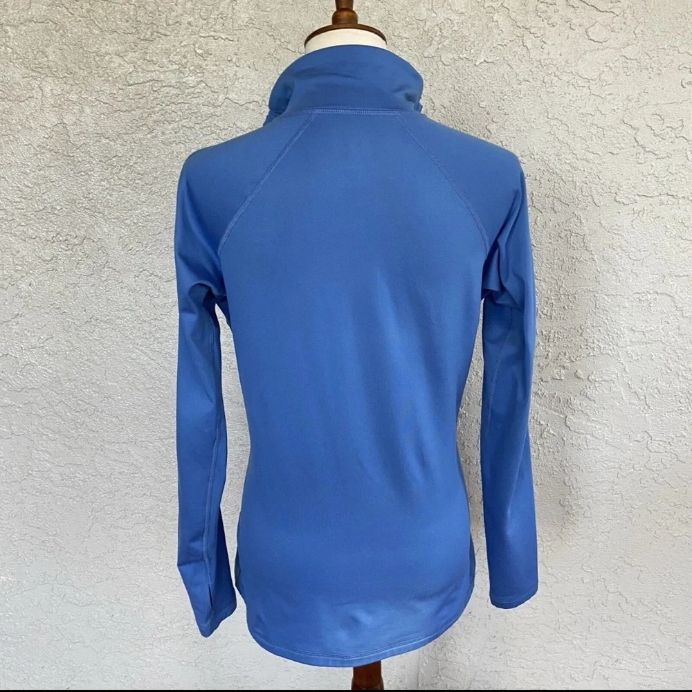 Nike Women's Royal Blue Long Sleeve Tee - Picture 2 of 4